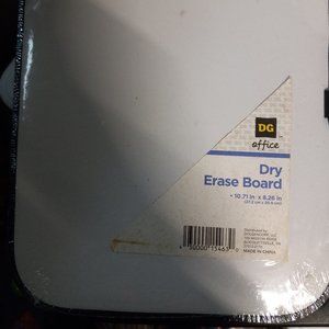 SMALL DRY ERASE BOARD